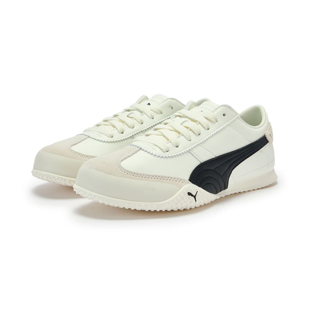 Order (Women) Bella UT Leather Warm White-PUMA Black 405256-01