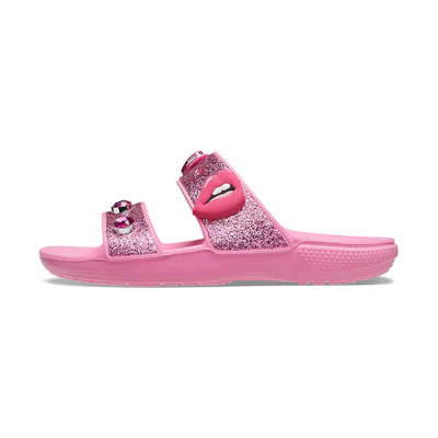 (W) Benefit Crocs Classic Sandal 'Pink Lemonade'