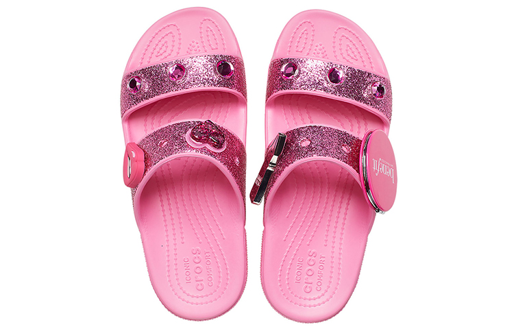 Shop (Women) Benefit x Crocs Classic Sandal 'Pink Lemonade' 207545-669