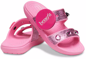 Details for (Women) Benefit x Crocs Classic Sandal 'Pink Lemonade' 207545-669