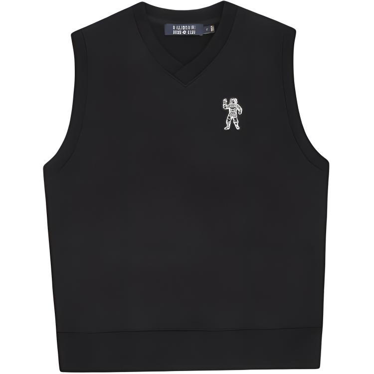 Billionaire Boys Club FW24 Astronaut Print Sleeveless Pullover Vest Black B24229-BLACK