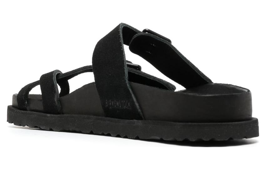 (W) Birkenstock 1774 III Mayari Suede Leather Narrow Fit 'Black' 圖 3