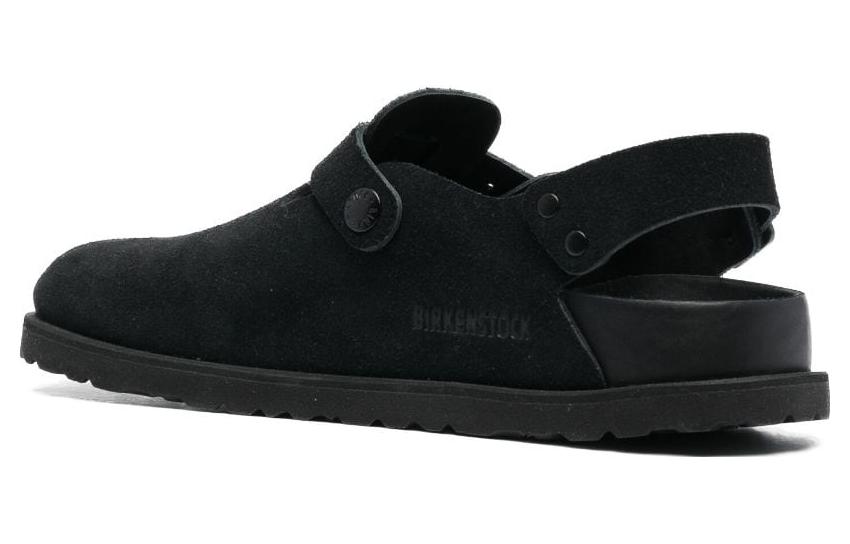 (W) Birkenstock 1774 IV Tokio Suede Leather Narrow Fit 'Black' 圖 4