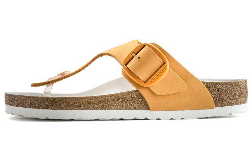 (W) Birkenstock Arizona 'Apricot Suede'