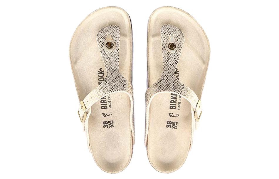(W) Birkenstock Arizona 'Beige Soft Footbed' 圖 4
