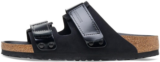 (Women) Birkenstock Arizona 'Black Leather Magic Tape' 1026522 (Women) Birkenstock Arizona 'Black Leather Magic Tape' 1026522