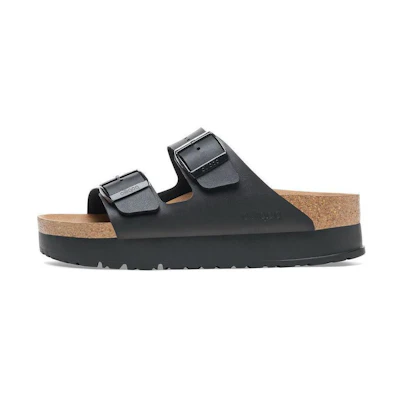 (W) Birkenstock Arizona 'Black Narrow'