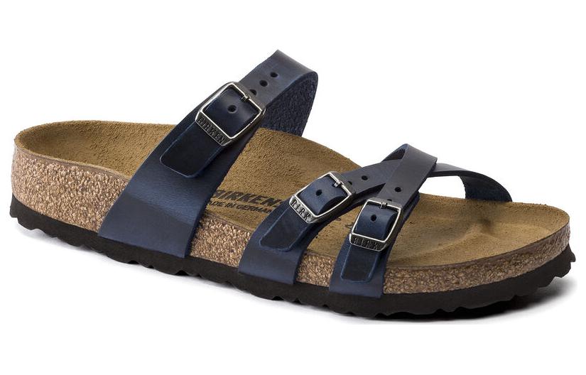 (W) Birkenstock Arizona 'Blue CMFT Leather' 圖 2