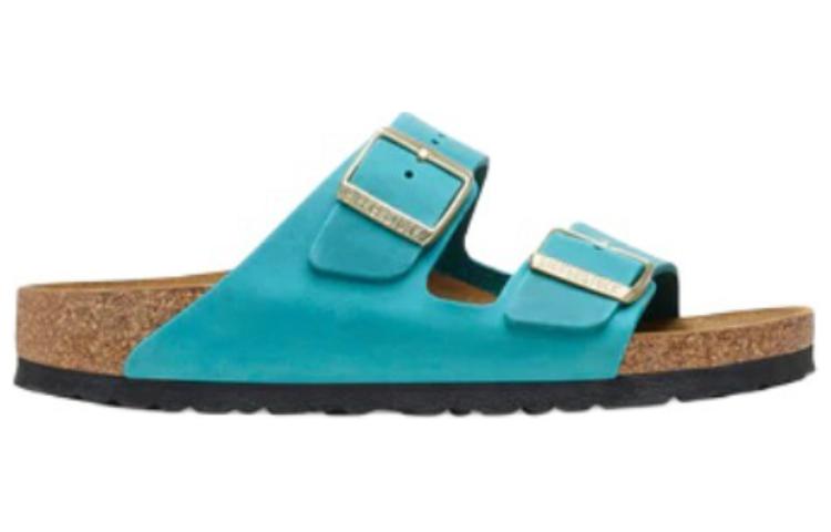 (W) Birkenstock Arizona 'Blue Leather' 圖 2
