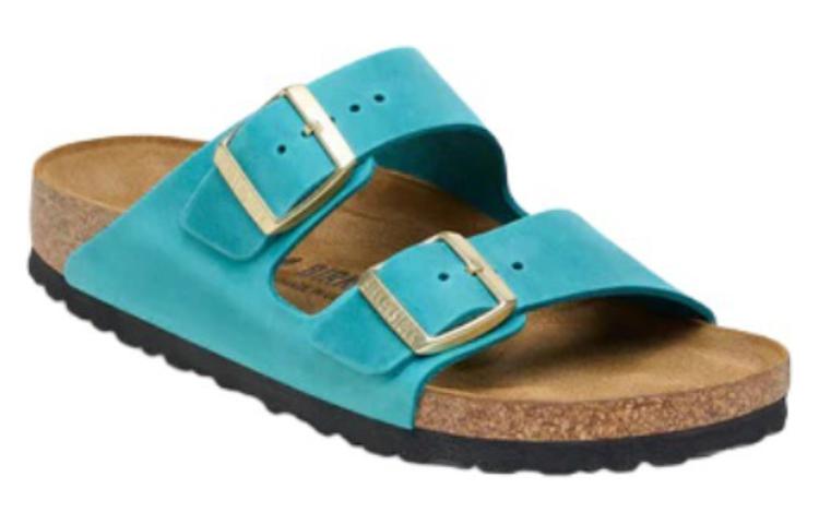(W) Birkenstock Arizona 'Blue Leather' 圖 3