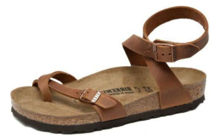 (Women) Birkenstock Arizona 'Brown Leather' 0013381