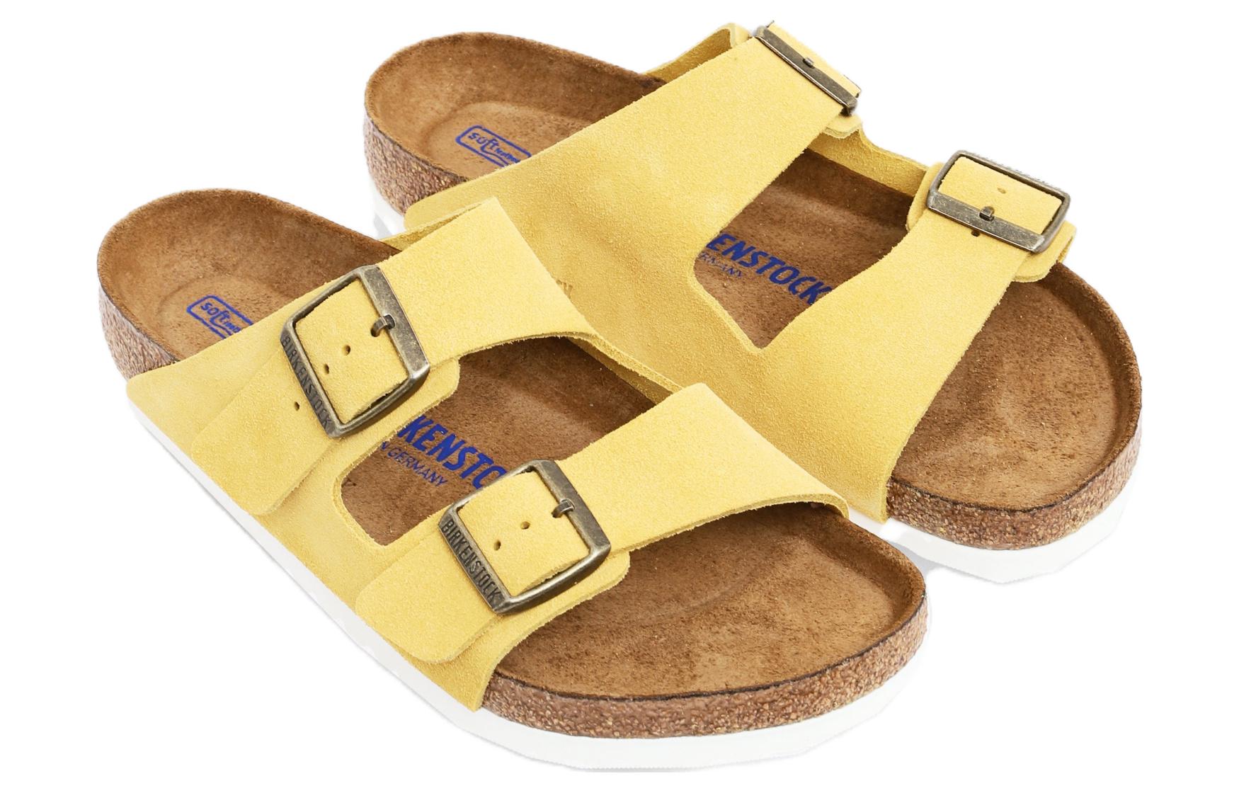 (W) Birkenstock Arizona 'Fashionable Brown Suede Slide' 圖 3