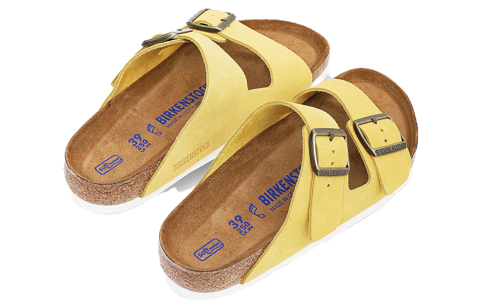 (W) Birkenstock Arizona 'Fashionable Brown Suede Slide' 圖 4