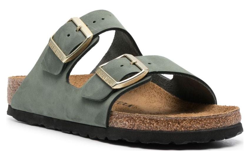 (W) Birkenstock Arizona 'Fern Green Velvet' 圖 2