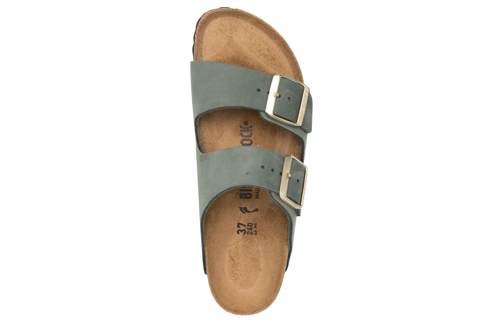 (W) Birkenstock Arizona 'Fern Green Velvet' 圖 4