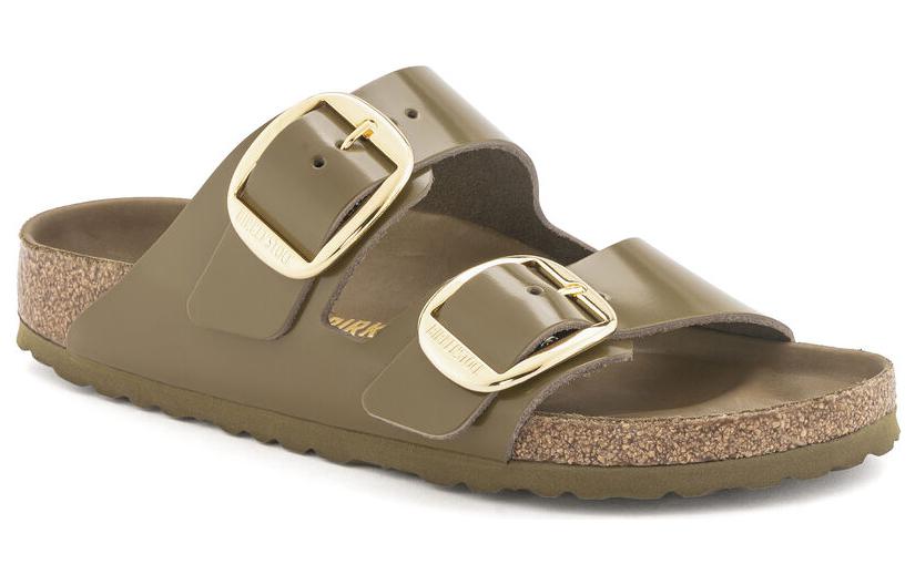 (W) Birkenstock Arizona 'Green Leather' 圖 3