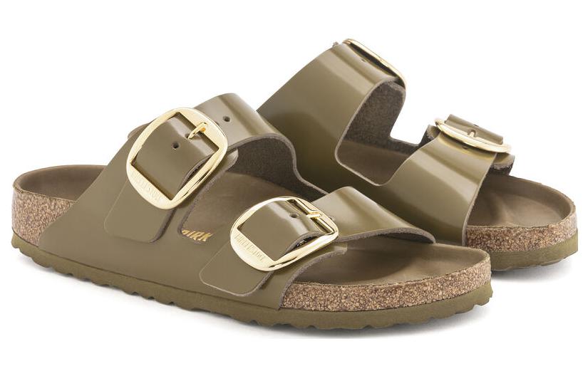 (W) Birkenstock Arizona 'Green Leather' 圖 4