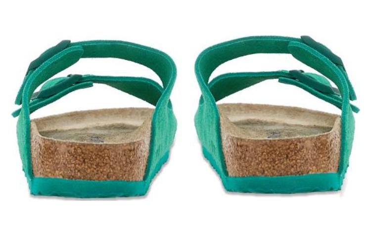 (W) Birkenstock Arizona 'Green Suede' 圖 4