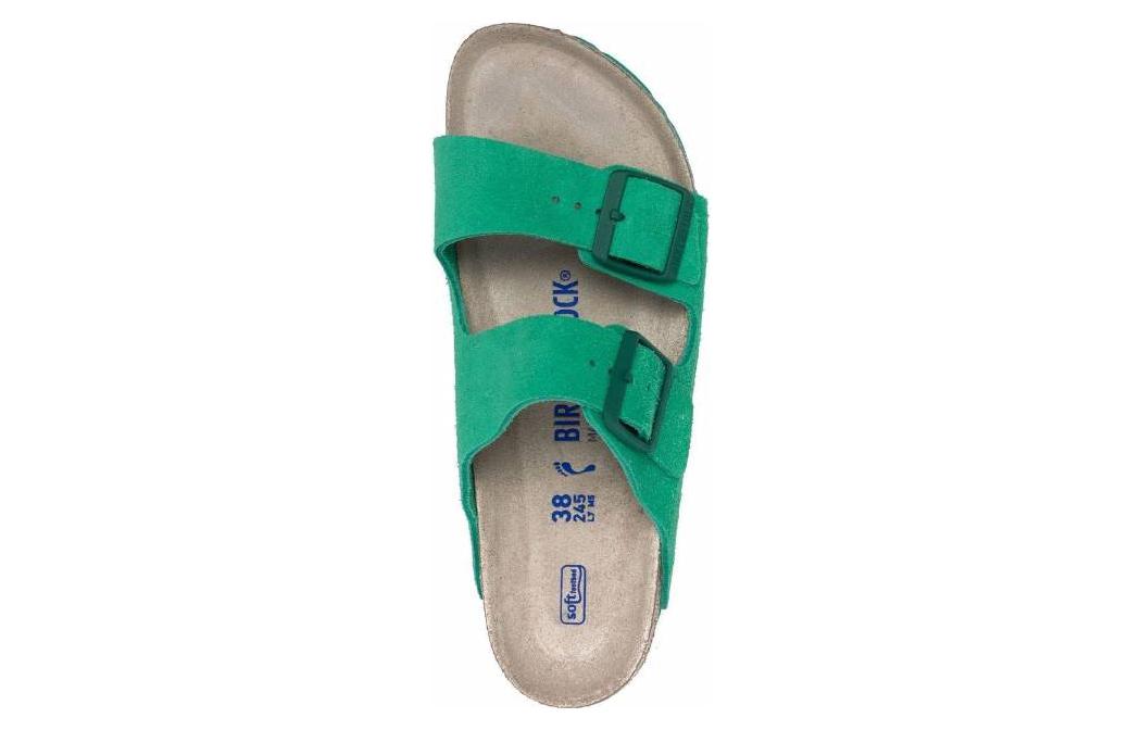 (W) Birkenstock Arizona 'Green Suede' 圖 5