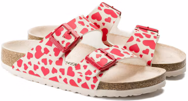 Shop (W) 버켄스탁 아리조나 '하트 레드' (Birkenstock Arizona 'Heart Red') 1016247