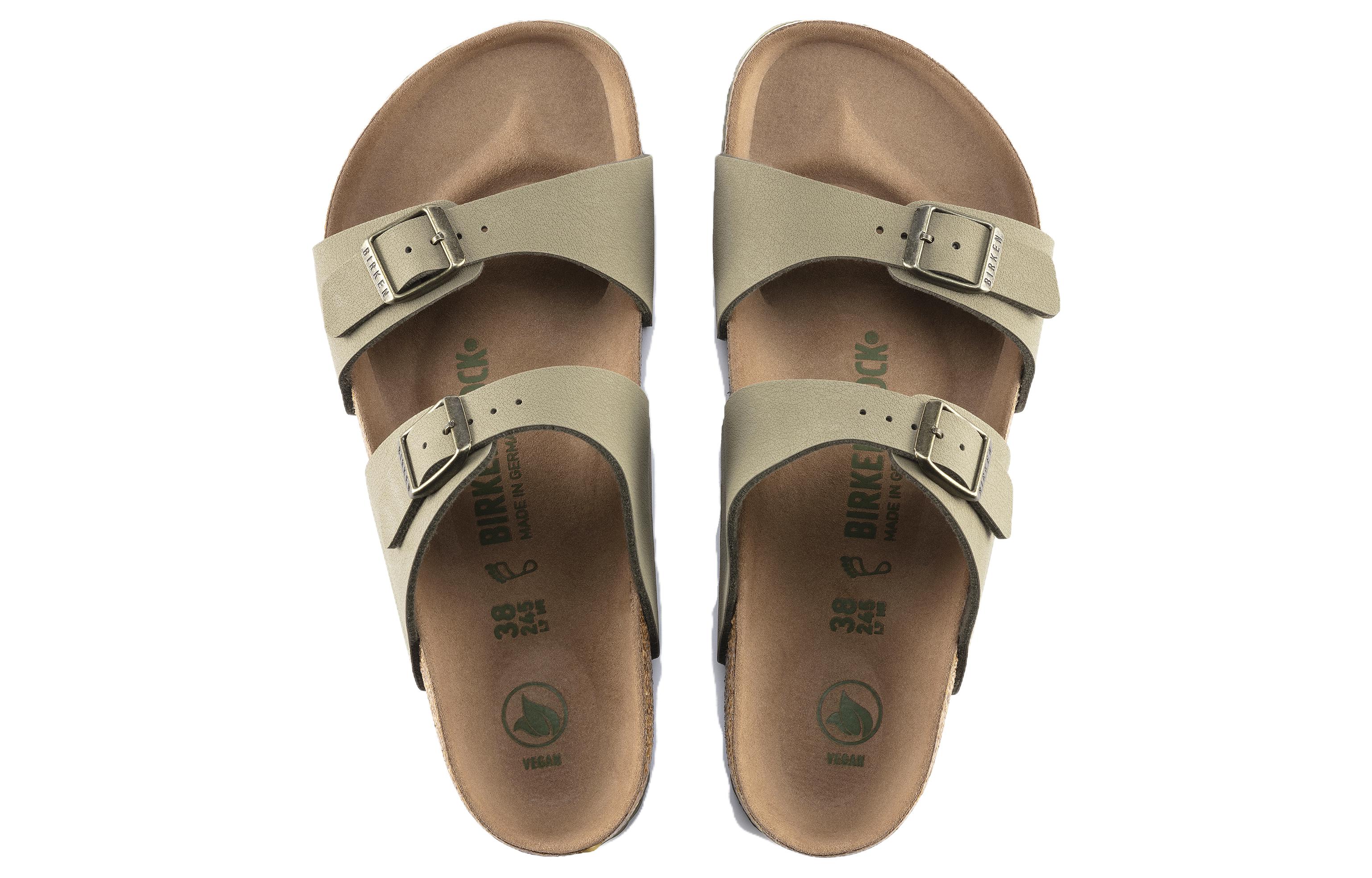 (W) Birkenstock Arizona 'Khaki Metal Buckle' 圖 3