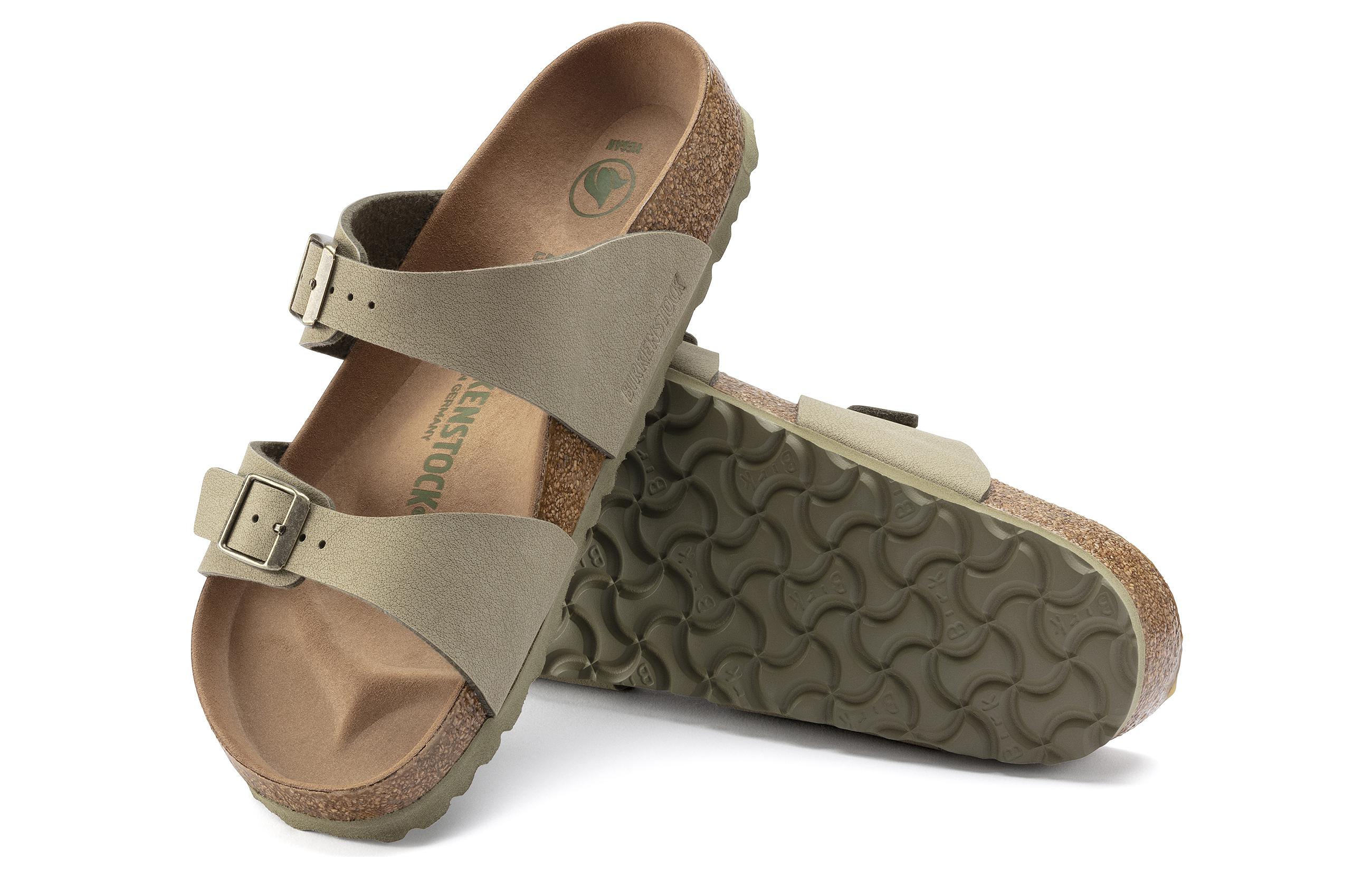 (W) Birkenstock Arizona 'Khaki Metal Buckle' 圖 4