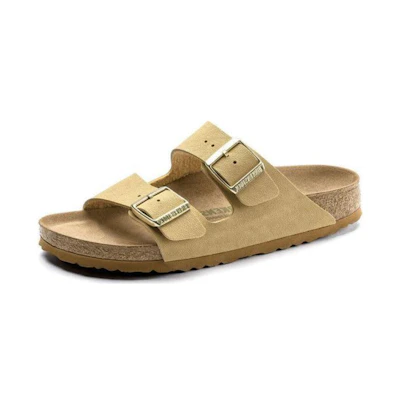 (W) Birkenstock Arizona 'Latte Cream'