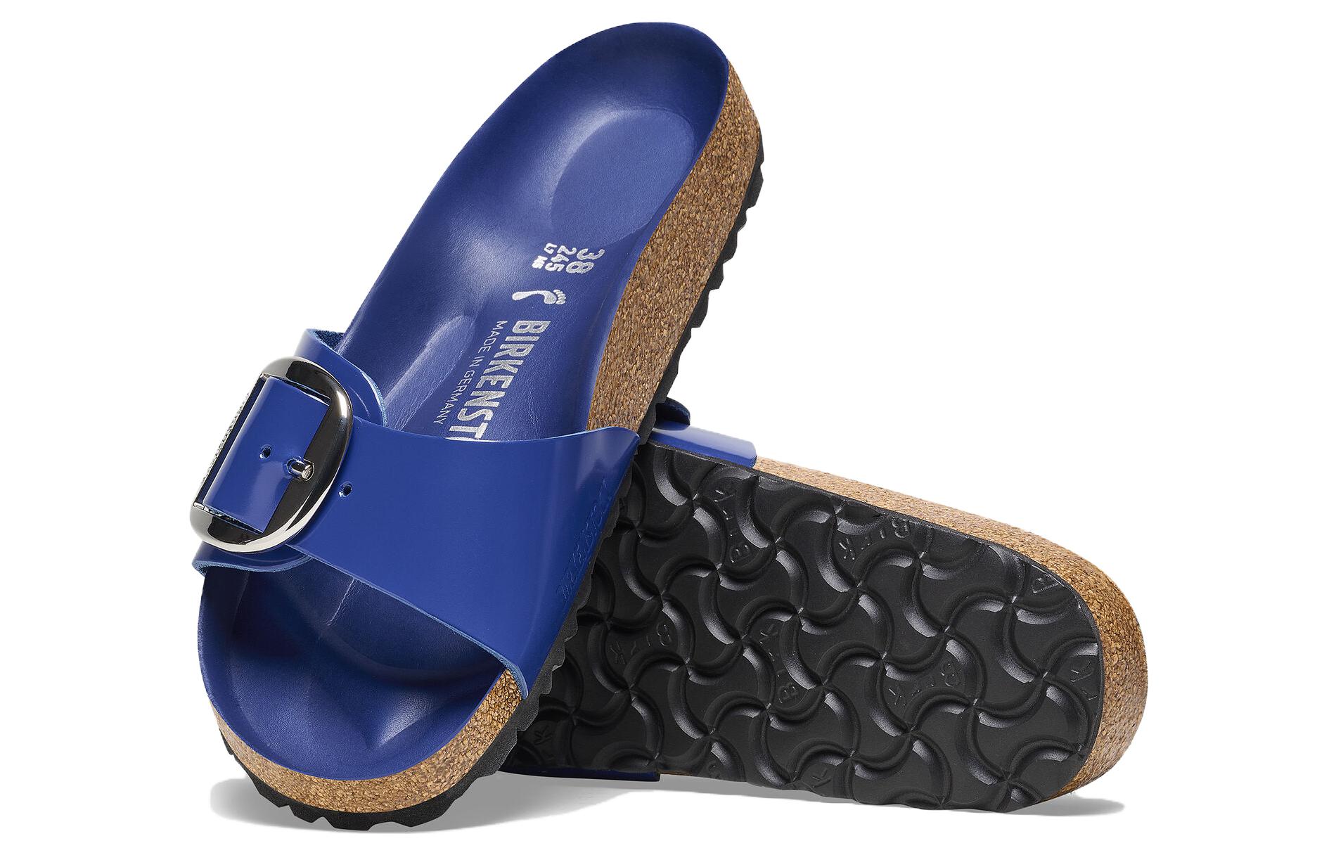 (W) Birkenstock Arizona 'Metallic Blue Buckle' 圖 5