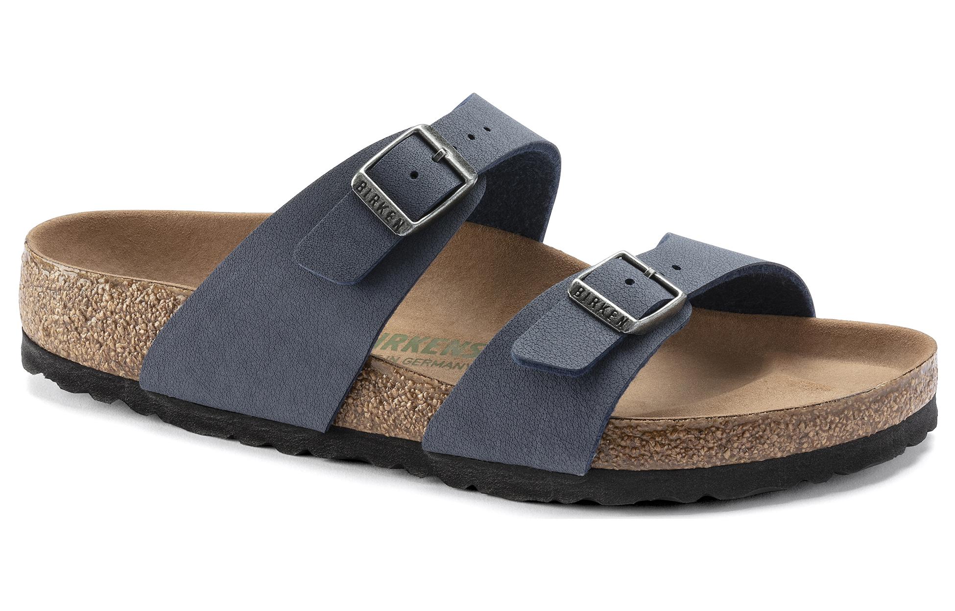 Order (W) Birkenstock Arizona ''Boucle Métallique Bleue'' 1022945