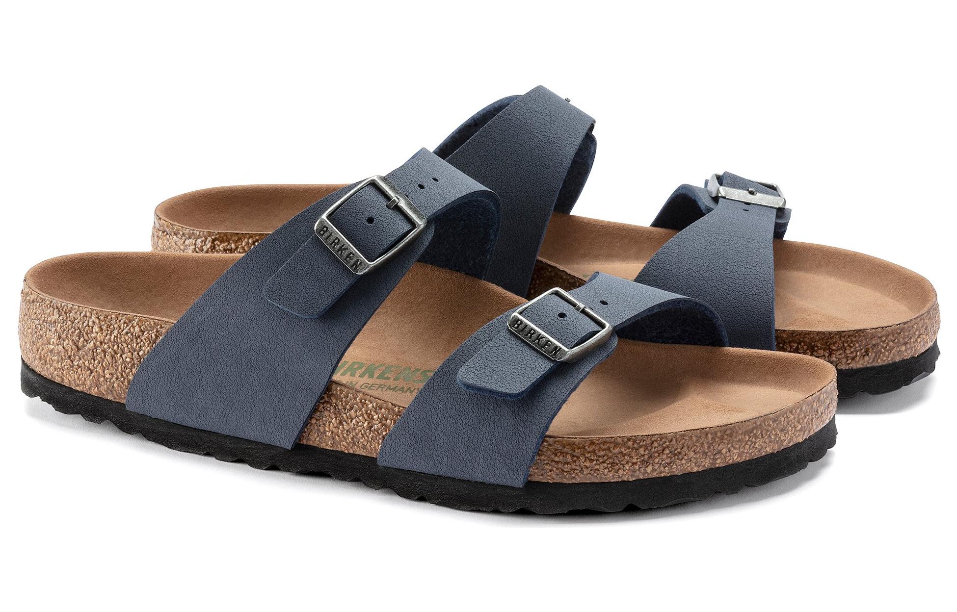 Lookbook (W) Birkenstock Arizona ''Boucle Métallique Bleue'' 1022945