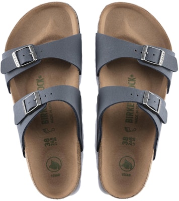 (Women) Birkenstock Arizona 'Metallic Buckle Blue' 1022945 Shop (Women) Birkenstock Arizona 'Metallic Buckle Blue' 1022945