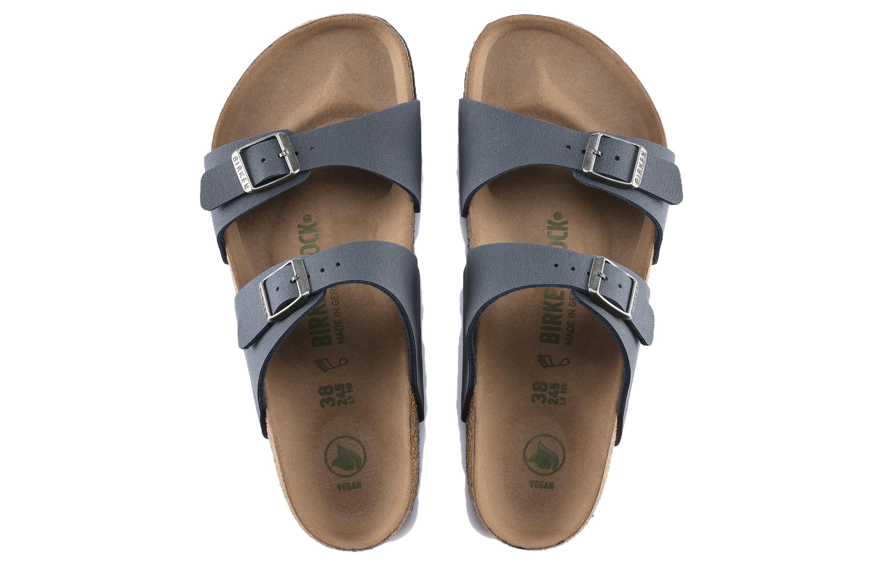 Shop (W) Birkenstock Arizona ''Boucle Métallique Bleue'' 1022945