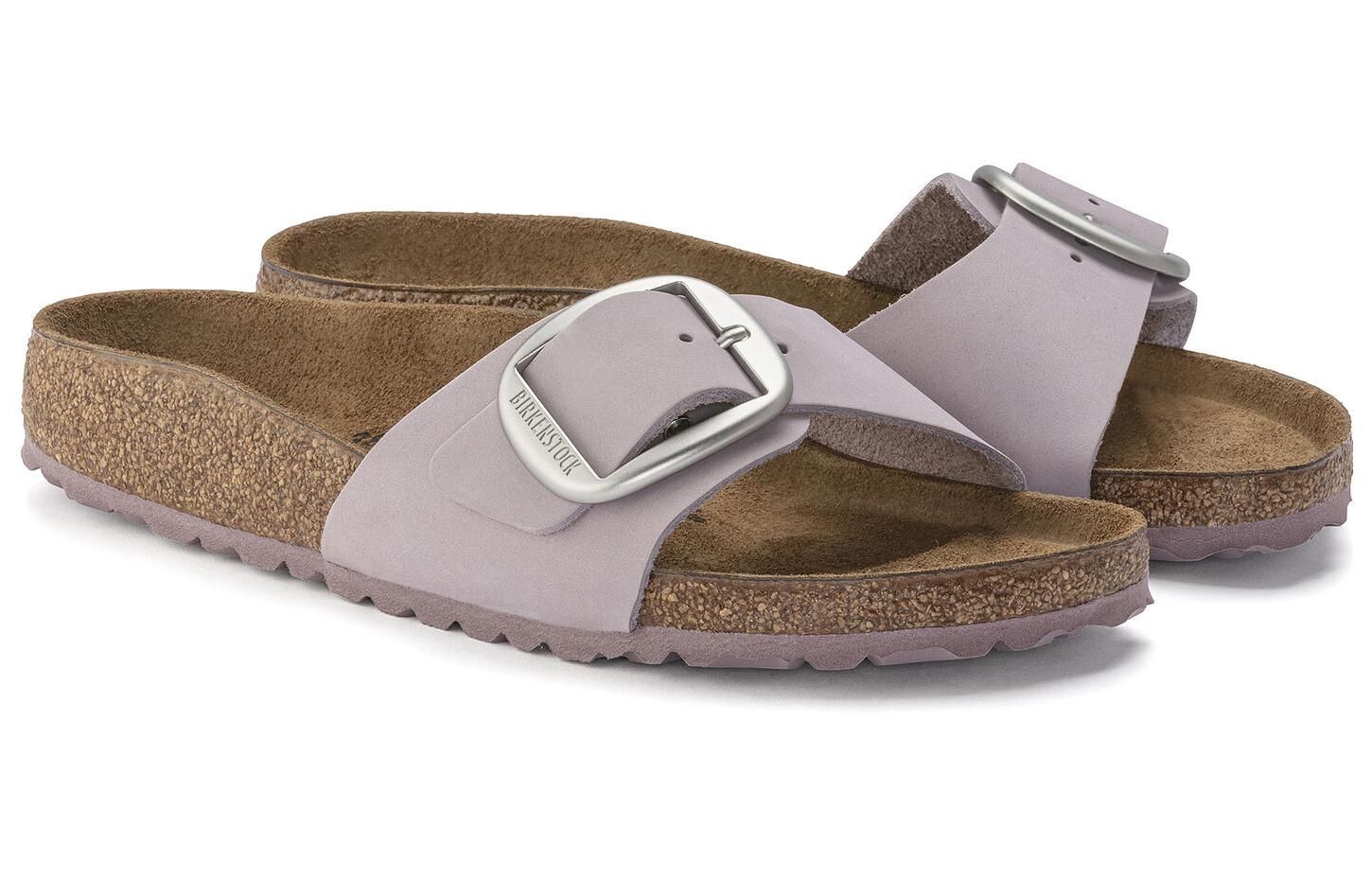 (W) Birkenstock Arizona 'Metallic Buckle Purple' 圖 3
