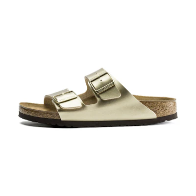 (W) Birkenstock Arizona Birko-Flor Gold