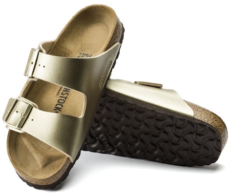 (W) 勃肯鞋 Arizona 金色 Birko-Flor 1016111 Shop (W) 勃肯鞋 Arizona 金色 Birko-Flor 1016111