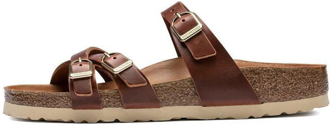 (W) Birkenstock Arizona 'Triple Hebilla Metálica Plantilla Suave Estrecha Marrón' 1017568 Buy (W) Birkenstock Arizona 'Triple Hebilla Metálica Plantilla Suave Estrecha Marrón' 1017568