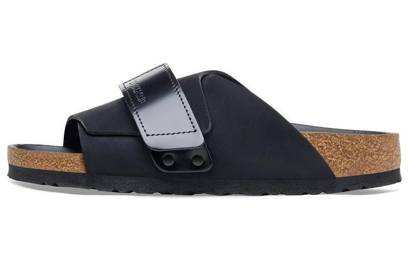(W) Birkenstock Kyoto Nubuck Leather 'Black'