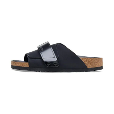 (W) Birkenstock Kyoto Nubuck Leather 'Black'