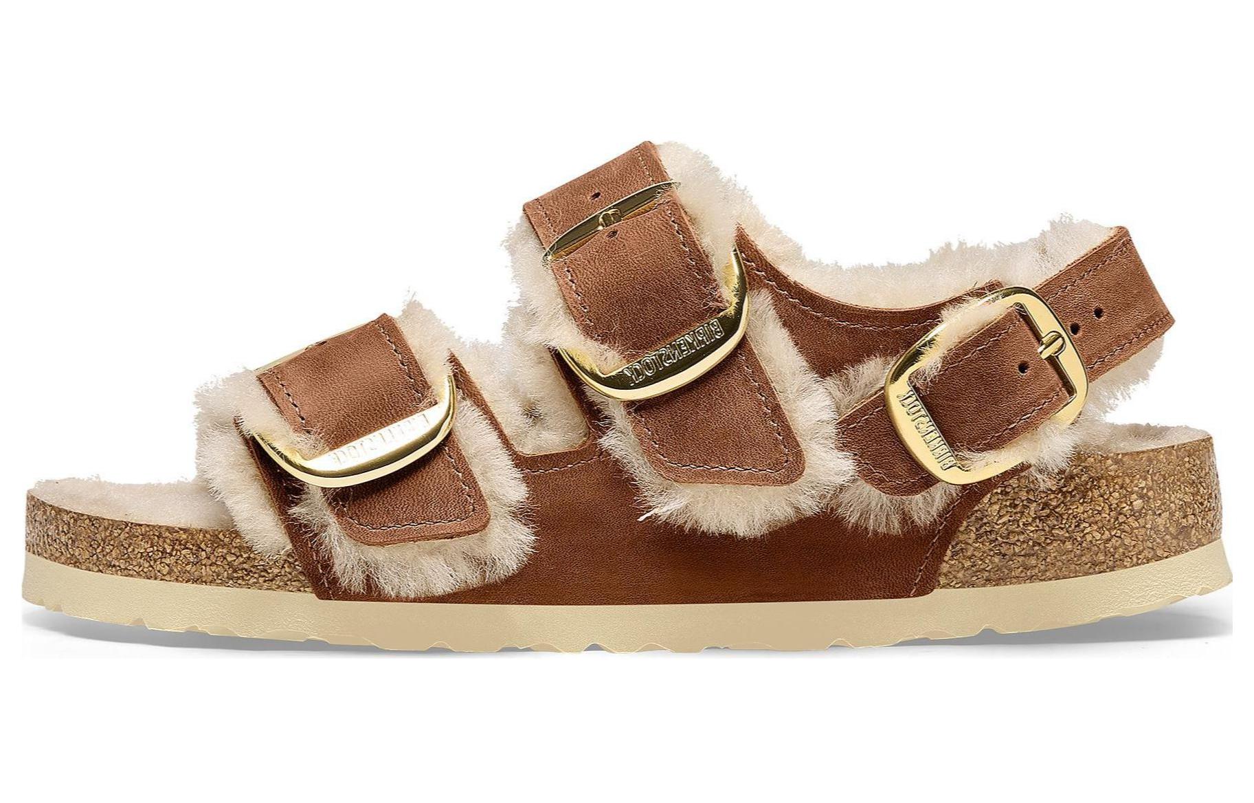 (W) Birkenstock Arizona 'Narrow Fit Brown Leather'