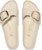 (W) Birkenstock Arizona 'Narrow Fit Cream Leather' Kulit Krim Sempit 1025298