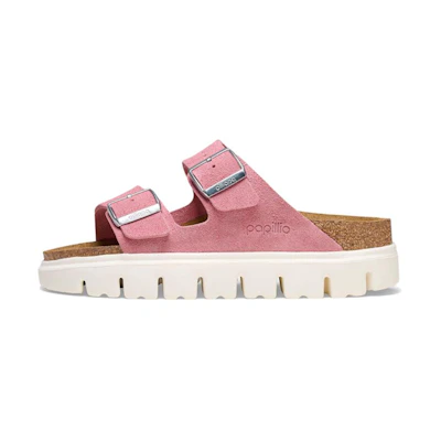 (W) Birkenstock Arizona 'Narrow Pink Leather'