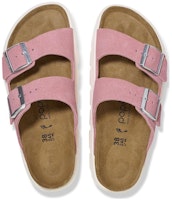 Birkenstock 皮革 舒適時尚 一字拖鞋 女款 粉色 窄版 Order Birkenstock 皮革 舒適時尚 一字拖鞋 女款 粉色 窄版