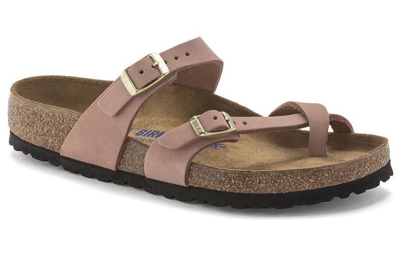 (W) Birkenstock Arizona 'Narrow Pink Leather' 圖 2
