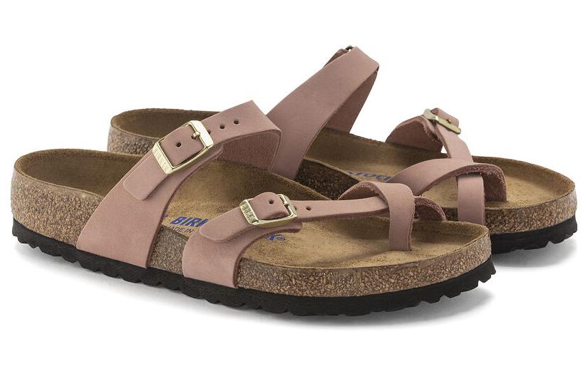 (W) Birkenstock Arizona 'Narrow Pink Leather' 圖 3