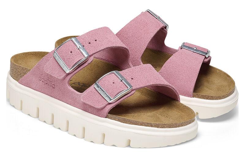 Shop (W) Birkenstock Arizona 'Kulit Pink Narrow' 1025291