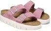 Shop (W) Birkenstock Arizona 'Kulit Merah Jambu Sempit' 1025291