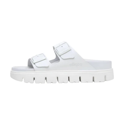 (W) Birkenstock Arizona 'Narrow White Leather'