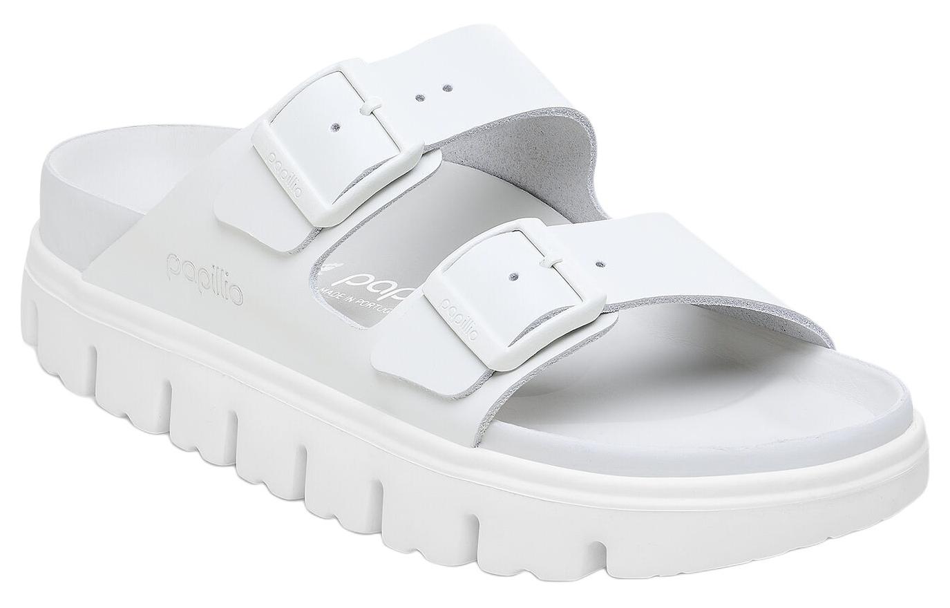 (W) Birkenstock Arizona 'Narrow White Leather' 圖 2