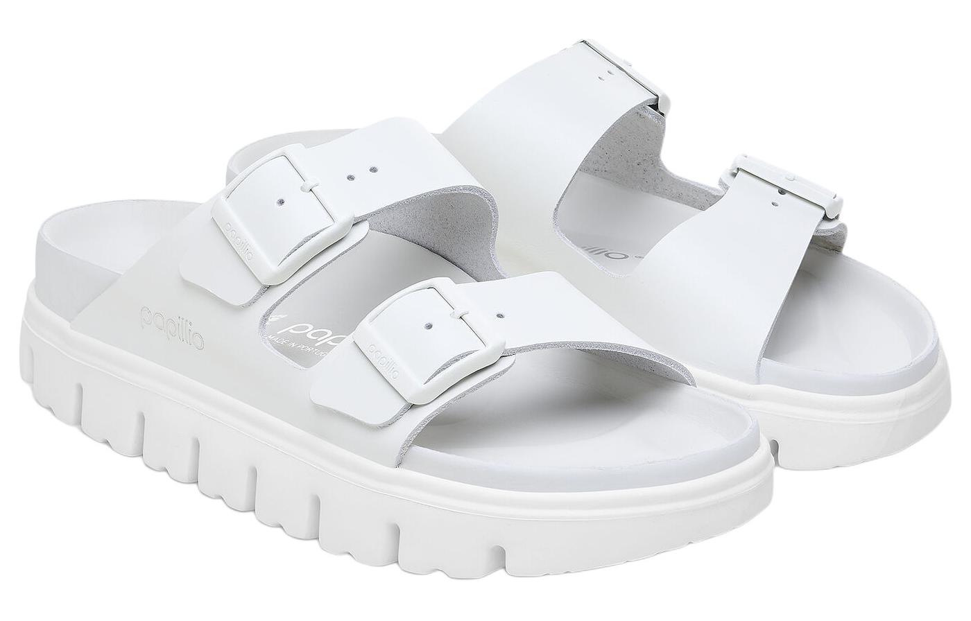 (W) Birkenstock Arizona 'Narrow White Leather' 圖 3
