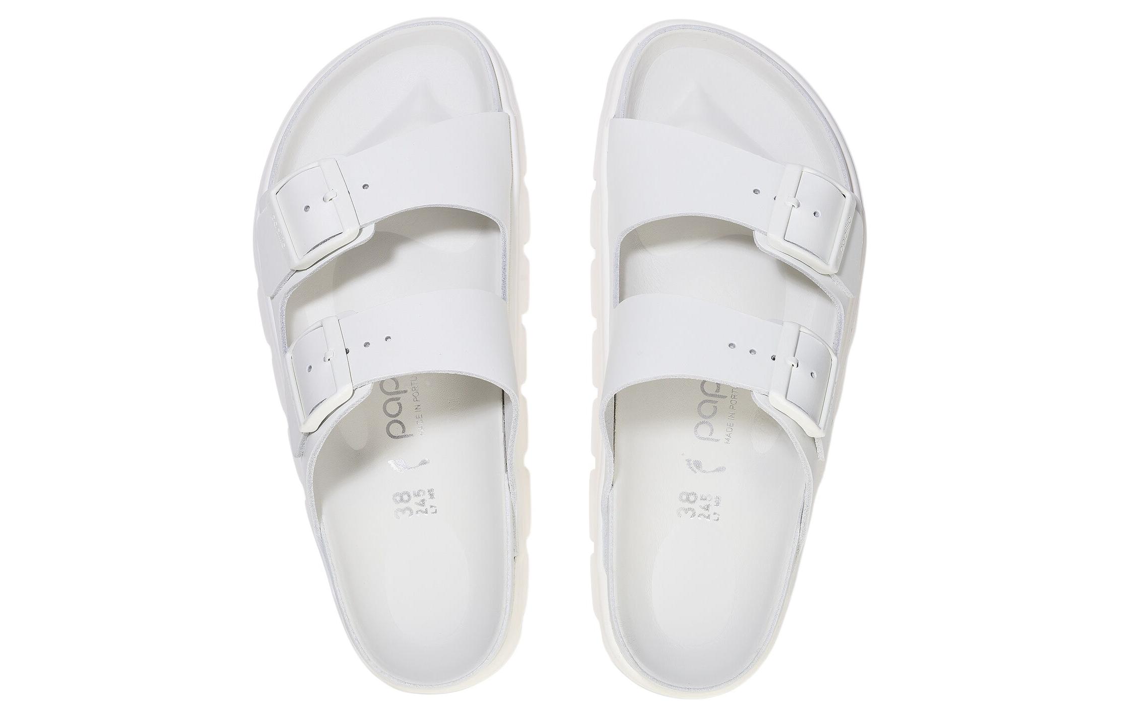 (W) Birkenstock Arizona 'Narrow White Leather' 圖 4